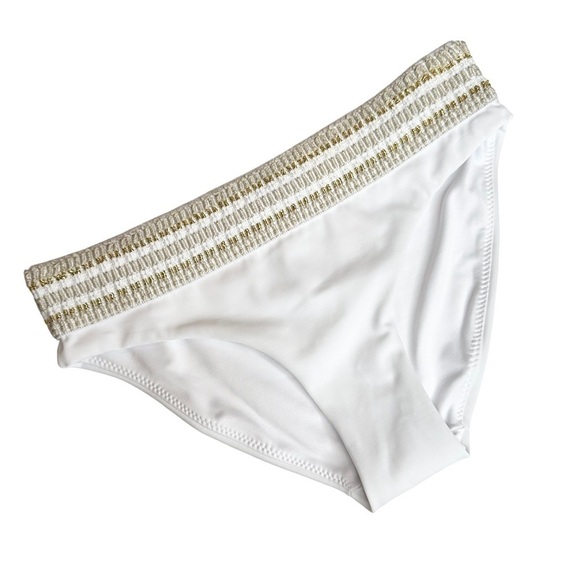 NWT Anthropologie Peixoto Zoni White XS Bikini Bottom - Picture 2 of 7